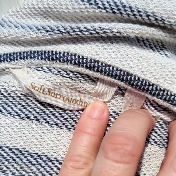 Soft Surroundings oversized hoodie - Picture 8 of 8